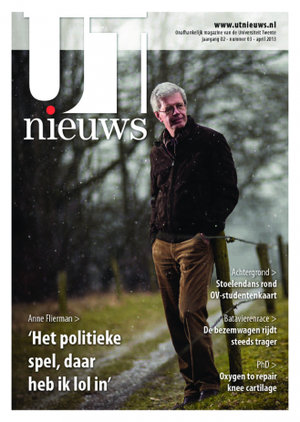 UT Nieuws magazine April cover