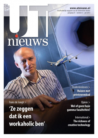 UT Nieuws Magazine juli 2013 cover