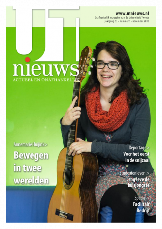 UT Nieuws Magazine November 2013 cover
