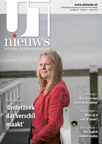 UT Nieuws Magazine maart 2014 cover