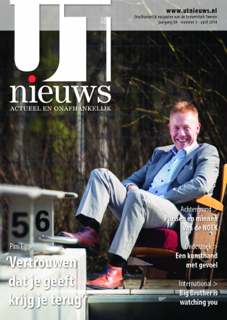 UT Nieuws Magazine april 2014 cover