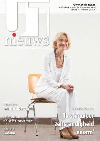 UT Nieuws Magazine juli 2014 cover