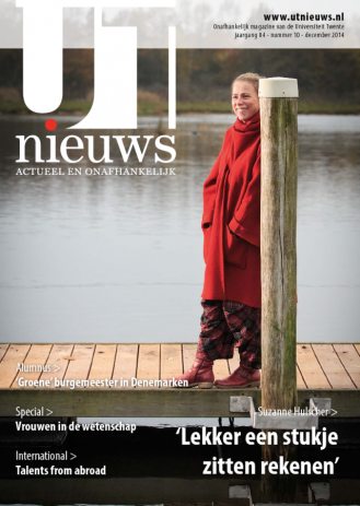 UT Nieuws Magazine december 2014 cover