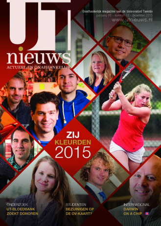 UT Nieuws Magazine december 2015 cover