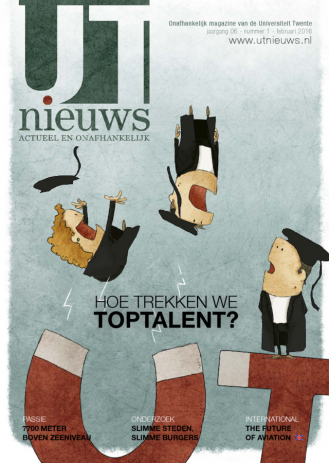 UT Nieuws Magazine Februari 2016 cover