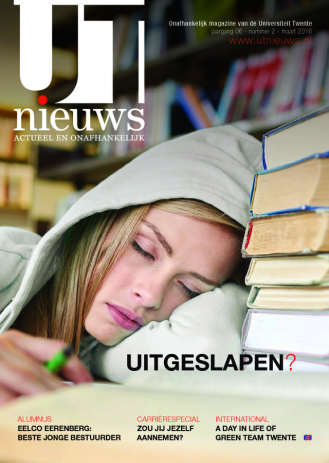 UT Nieuws Magazine Maart 2016 cover